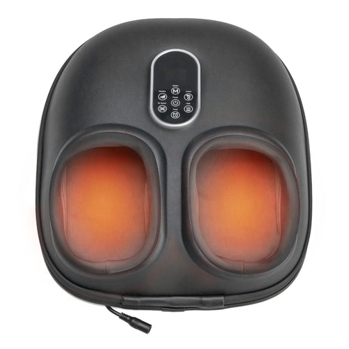 Heated foot massager