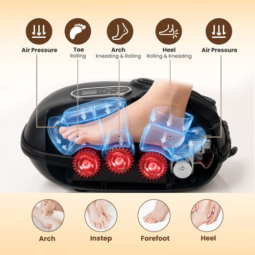Foot massager detail
